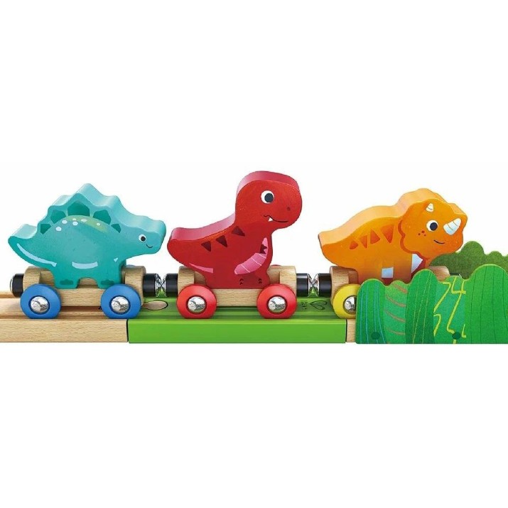 Детская игровая дорога Hape Dinosaur Train Bucket (E3828)