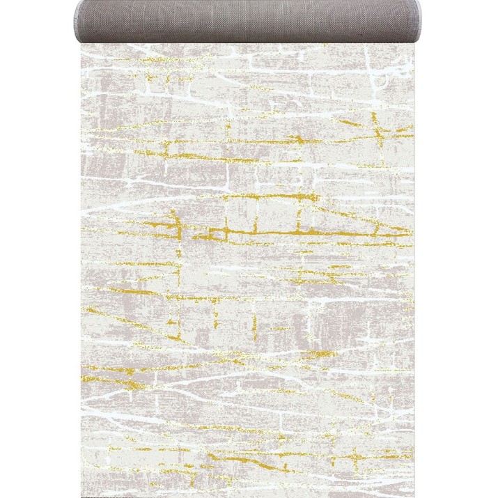 Ковёр CarpetLux Delta 2523B_L.BEIGE_SH_GOLD 1.20x4.00m