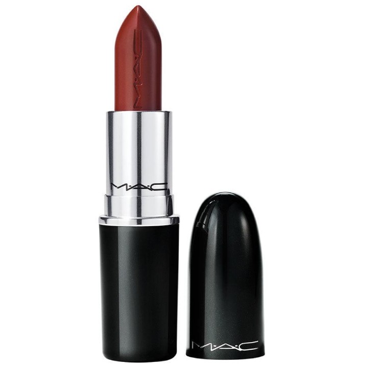 Ruj de buze MAC Lustreglass Lipstick Spice It Up