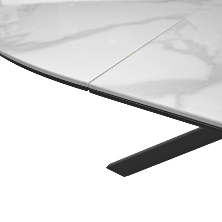 Masă pentru bucătărie Deco Pina 130/170x130x76H White