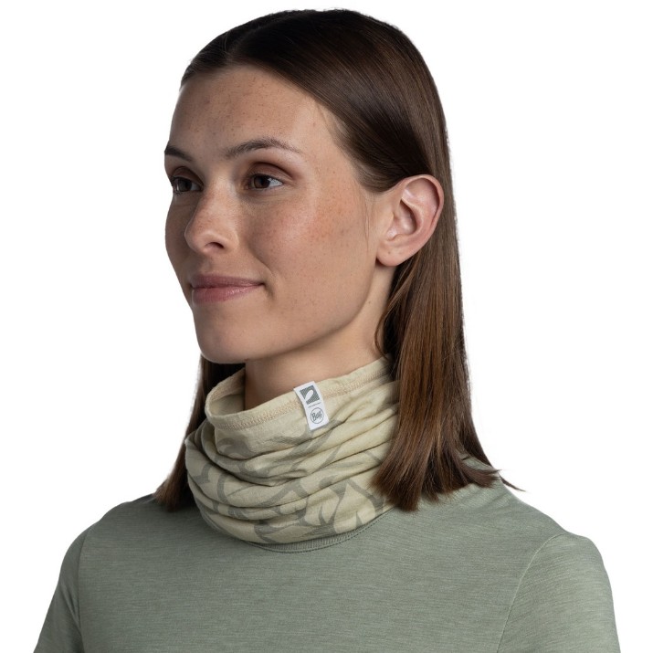 Headwear multifuncțional Buff Merino Lightweight Neckwear Cozumel Pistachio