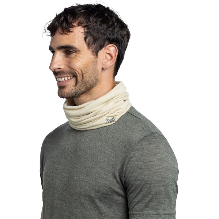 Headwear multifuncțional Buff Merino Lightweight Neckwear Solid Pistachio
