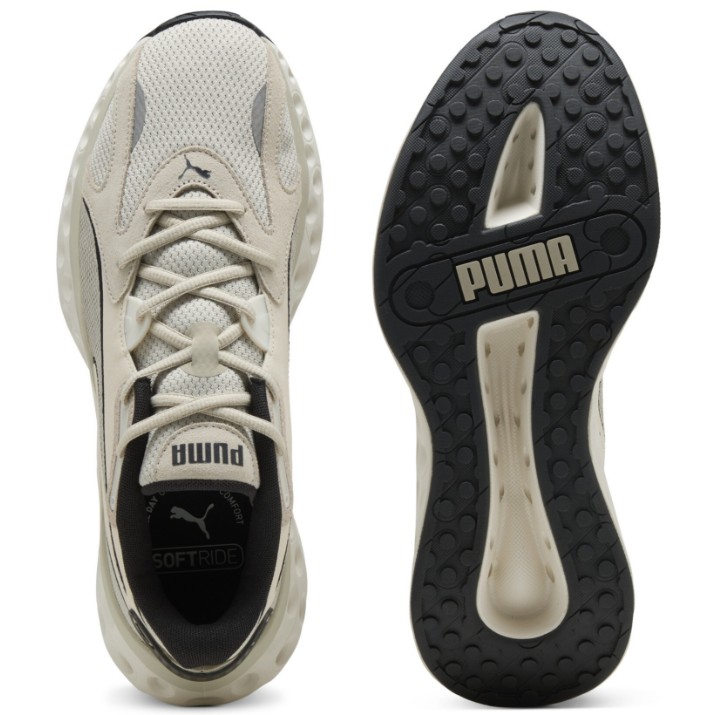 Adidași pentru bărbați Puma Softride Frequence Desert Dust/Warm White, s.40.5