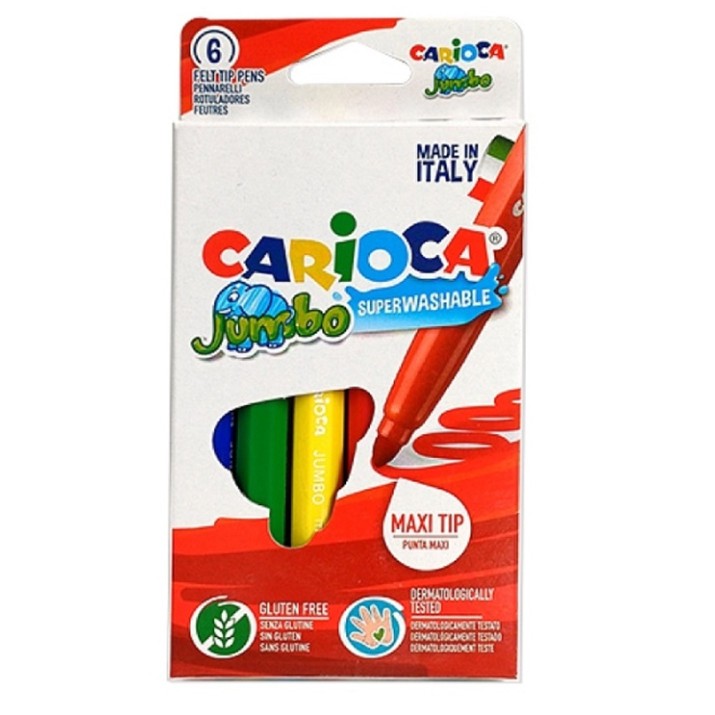Set carioci Carioca Jumbo 6pcs (40568) 