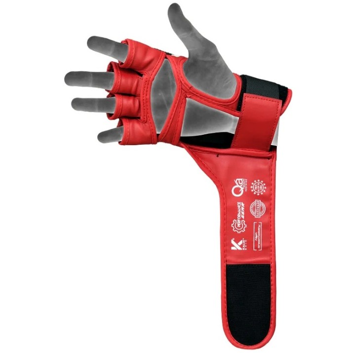 Mănuși de arte marțiale RDX Aura Plus T-17, s.XL Red/Black