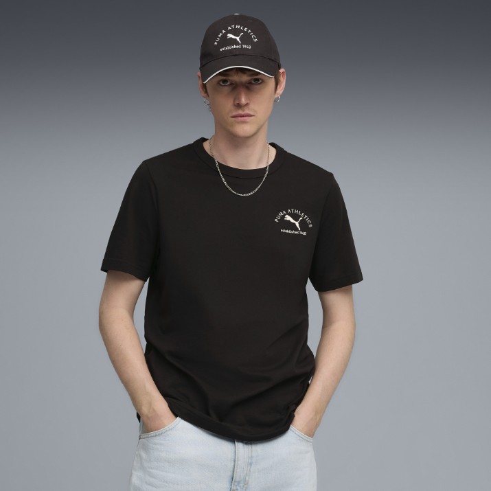 Мужская футболка Puma Class Graphic Tee Puma Black, s.XL