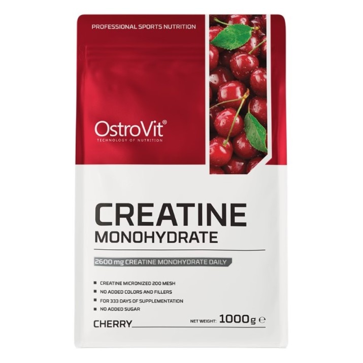 Creatina Ostrovit Creatine Monohydrate 1000g Cherry