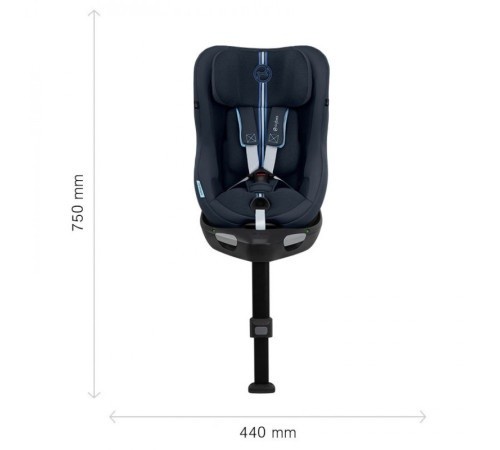 Scaun auto pentru copii Cybex Sirona Gi i- size Plus Beach Blue Turquoise