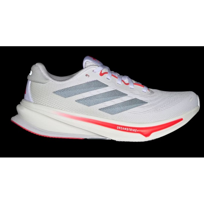 Adidași pentru dame Adidas Supernova Rise 2 W Cloud White/Night Metallic/Lucid Red, s.39.5