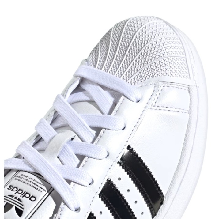 Кеды женские Adidas Superstar II Cloud White/Core Black, s.38 (JP9677)