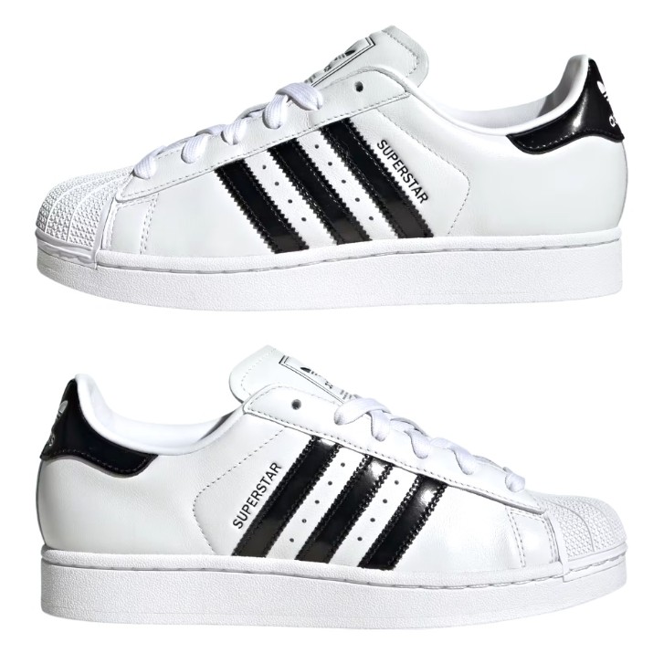 Кеды женские Adidas Superstar II Cloud White/Core Black, s.40.5 (JP9677)