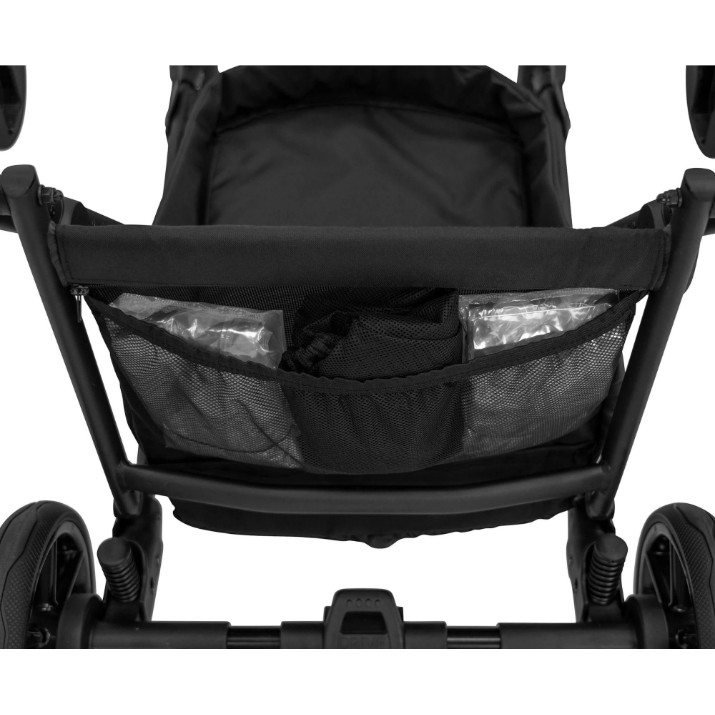 Коляска Kunert Brav Duo Black Eco