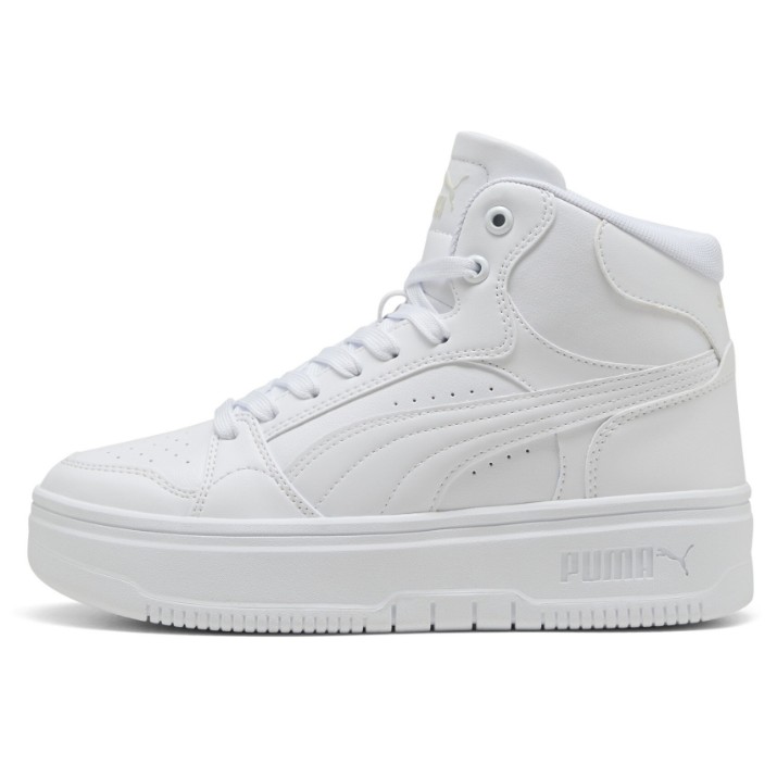 Ботинки женские Puma Rebound Femme Mid Puma White/Vapor Gray, s.40