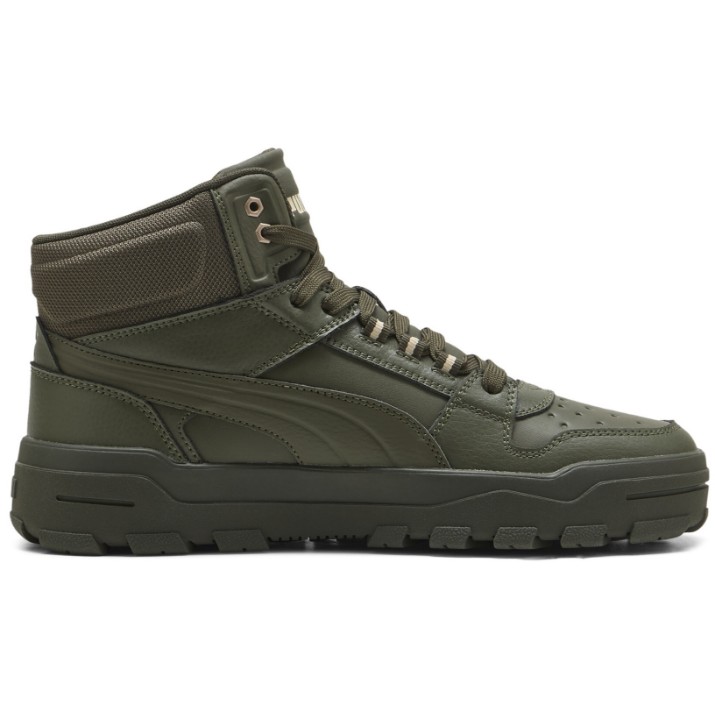 Ботинки мужские Puma Rebound Abrupt Canvas/Dark Olive/Puma White, s.44