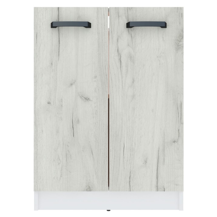 Bucatarie modulara Yasen Саманта 60x82 White/Oak Kraft White