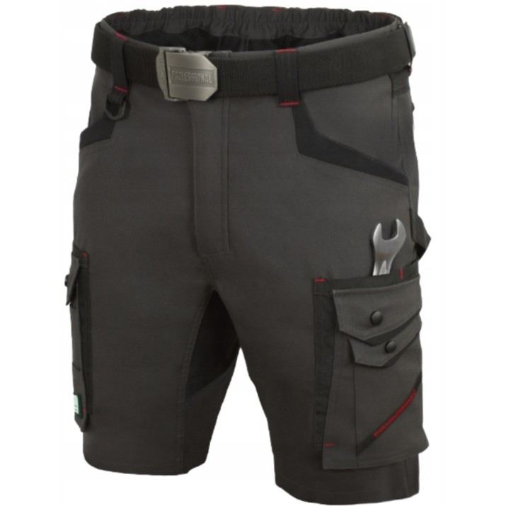 Pantaloni scurți de lucru Art.MaSter Professional 4 Dynamic Black, s.56