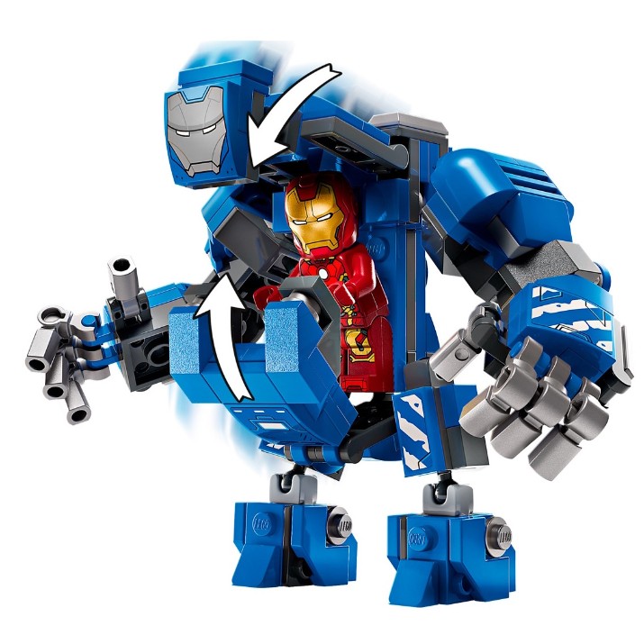 Set de construcție Lego Marvel: Iron Man's Laboratory: Hall of Armor (76315)