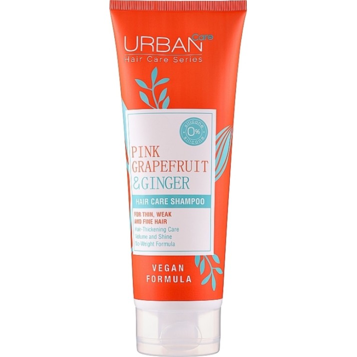 Шампунь для волос Urban Care Pink Grapefruit & Ginger Shampoo 250ml