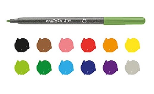 Set carioci Carioca EcoFamily Joy (53277) 12pcs