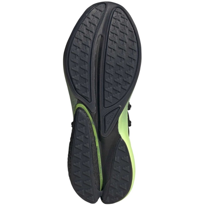 Кроссовки мужские Adidas AlphaBoost V2 Core Black/Carbon/Hi-Res Yellow, s.42.5
