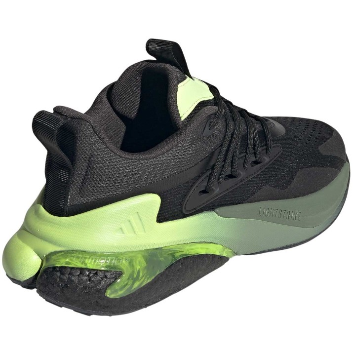 Adidași pentru bărbați Adidas AlphaBoost V2 Core Black/Carbon/Hi-Res Yellow, s.44.5