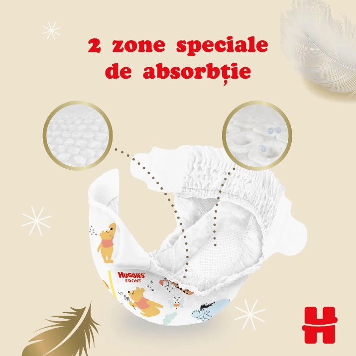 Подгузники Huggies Extra Care Jumbo 2/3-6kg 58pcs