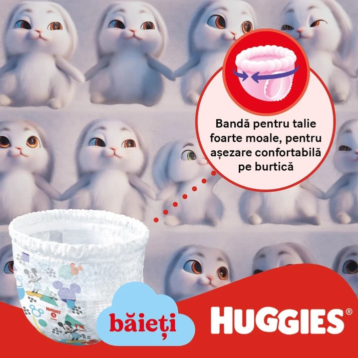 Подгузники-трусики Huggies Mega 4 Boy 9-14kg 72pcs