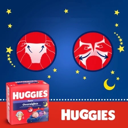 Подгузники-трусики Huggies Overnights 6/15-25kg 22pcs