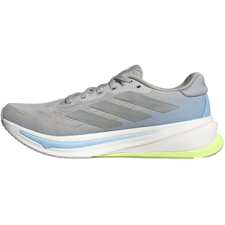 Кроссовки мужские Adidas Supernova Rise 2 M Grey Two/Matte Silver/Hi-Res Yellow, s.46