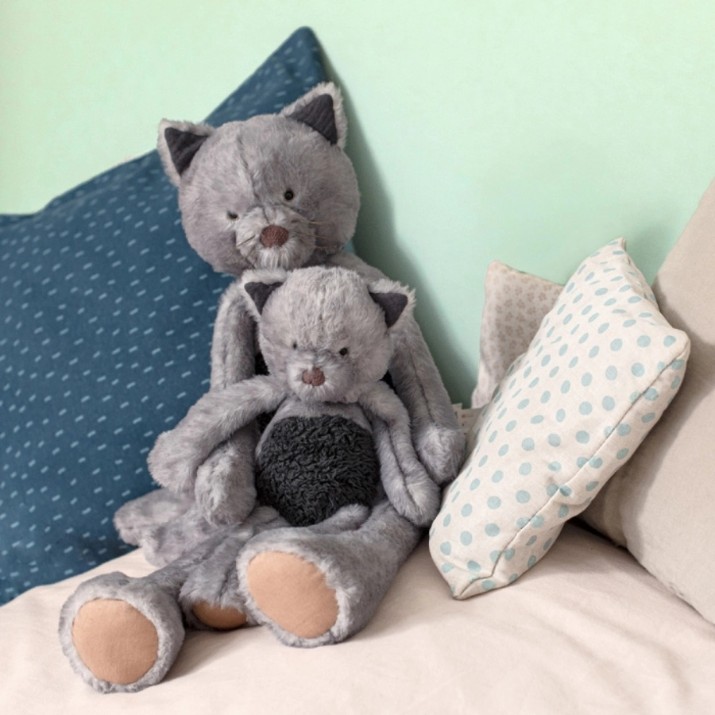 Мягкая игрушка Moulin Roty Big Сat Les Baba-Bou (MR717033)