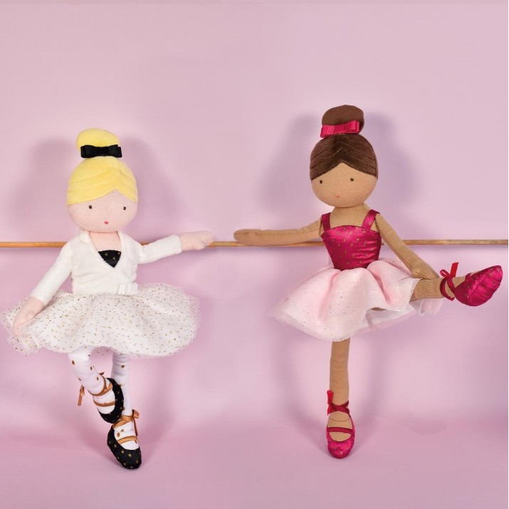 Păpușa Doudou Ballerina Anais (JJ6035)