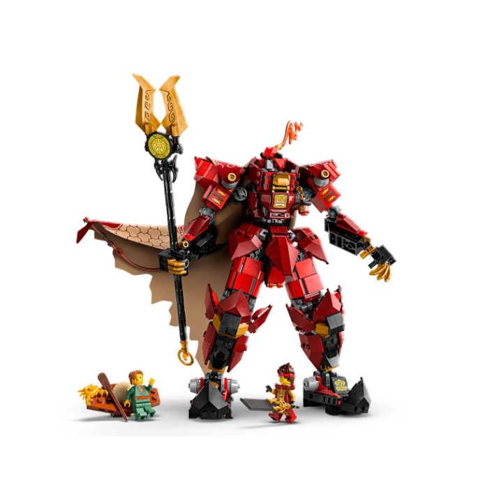 Set de construcție Lego NinjagoThe Fire Knight Mech 71846