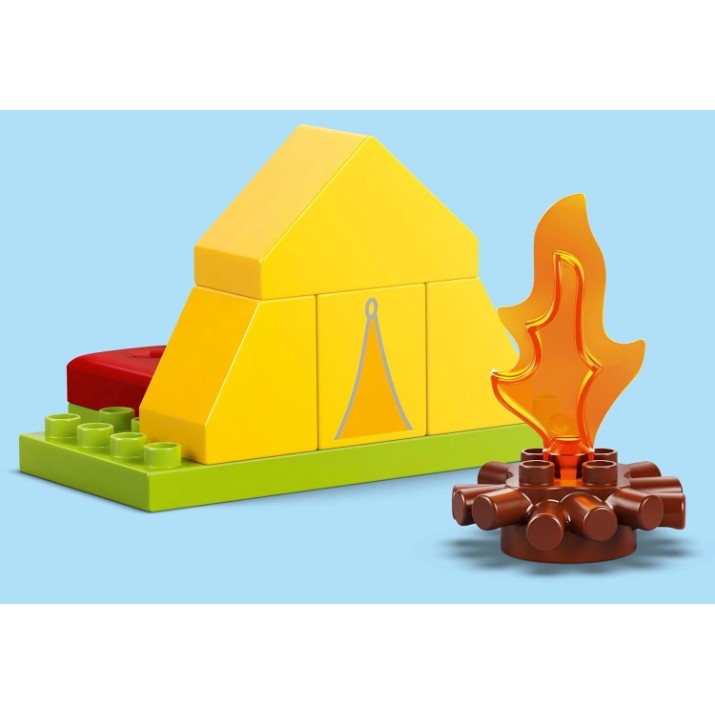 Set de construcție Lego Peppa Pig: Camping Trip (10452)