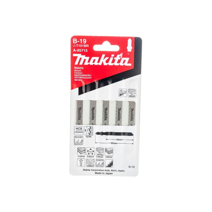 Set pânze Makita A-85715
