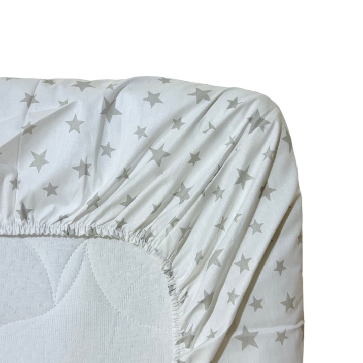 Детская простынь Holala Kids Little Ashy Stars 160x80cm