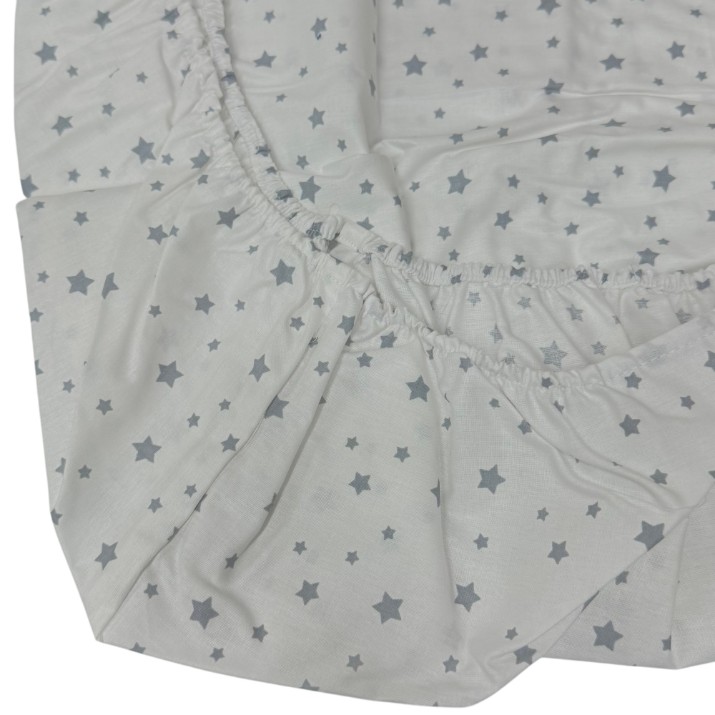 Детская простынь Holala Kids Little Cyan Stars 190x80cm