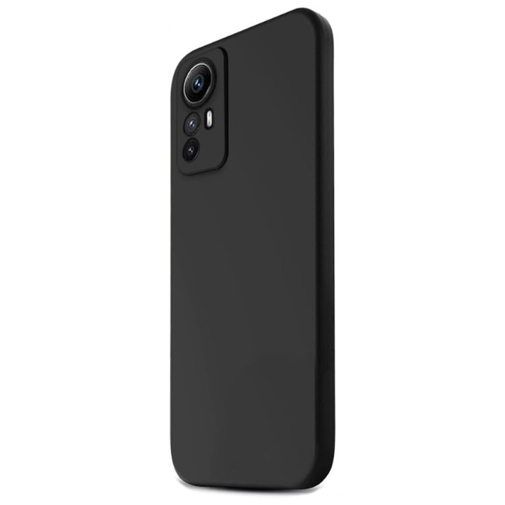 Чехол Helmet Case Liquid Silicone Xiaomi 12 Lite Black (HMTCLISXIMI12LBK)