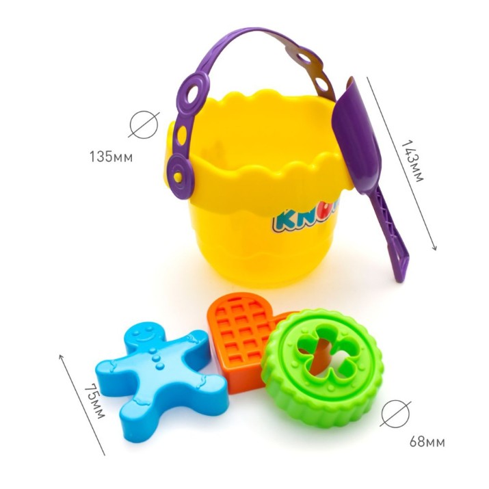 Набор игрушек для песочницы Knopa Коврижка 82039