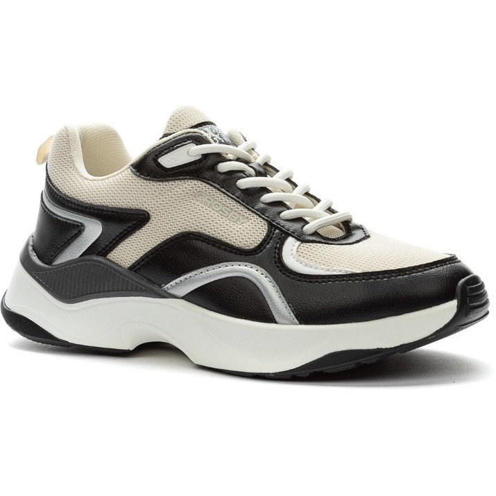 Кроссовки женские Crosby 457041/04-03W Beige/Black, s.36