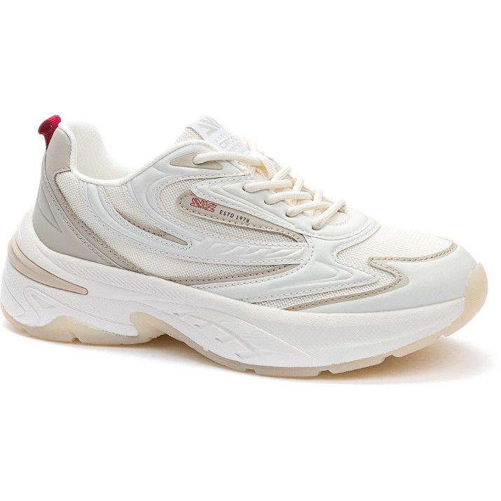 Кроссовки женские Crosby 457162/03-03W White/Beige, s.36