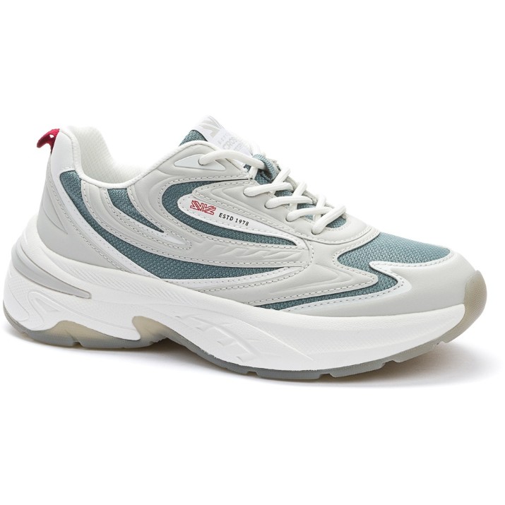 Кроссовки женские Crosby 457162/03-05W Green/Grey, s.39