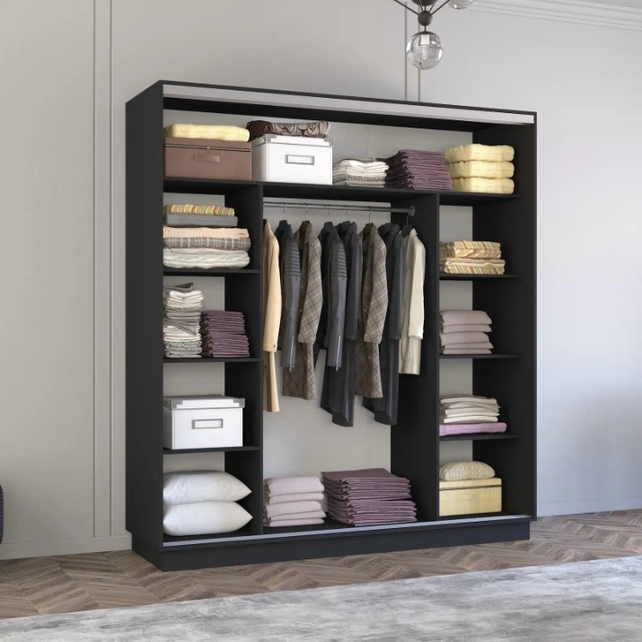 Шкаф-купе Mobildor-Lux Fox 200x240 Anthracite (fox6779)