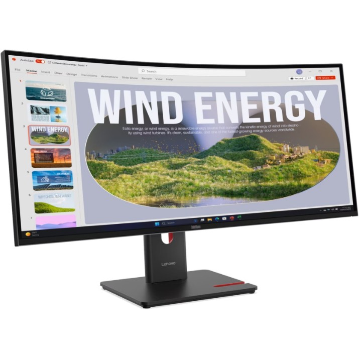 Monitor Lenovo ThinkVision T34WD-40