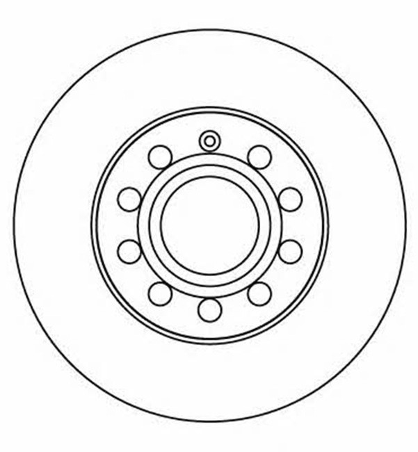 Disc de frână MOTAQUIP LVBD1075