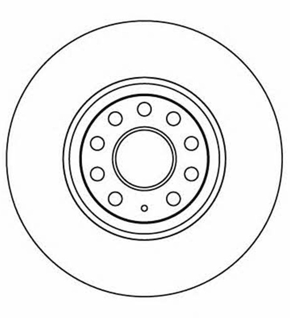 Тормозной диск MOTAQUIP LVBD1103