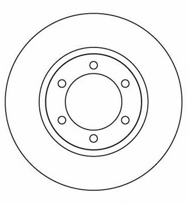Disc de frână MOTAQUIP LVBD1144Z