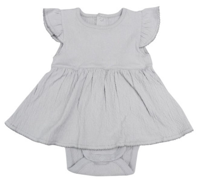 Body pentru copii Minikin Naturelle Light Grey 80cm (25032080)