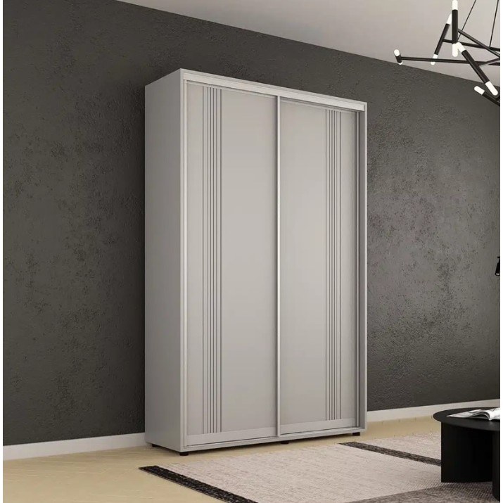 Шкаф-купе Mobildor-Lux Compact Lines 170x240 Grey (00013153)