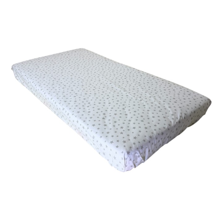 Cearșaf pentru copii Holala Kids Stars Beige 160x80cm