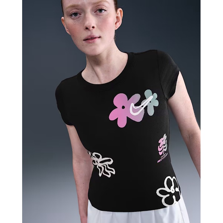 Tricou de dame Nike W Nsw Ss Tee Baby Grx Spd Black, s.L